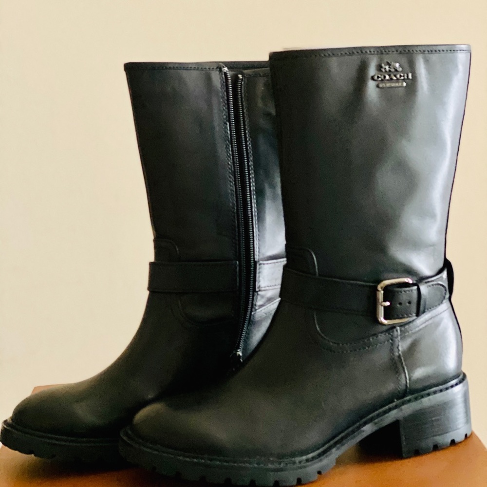 Coach “Genie” Boots